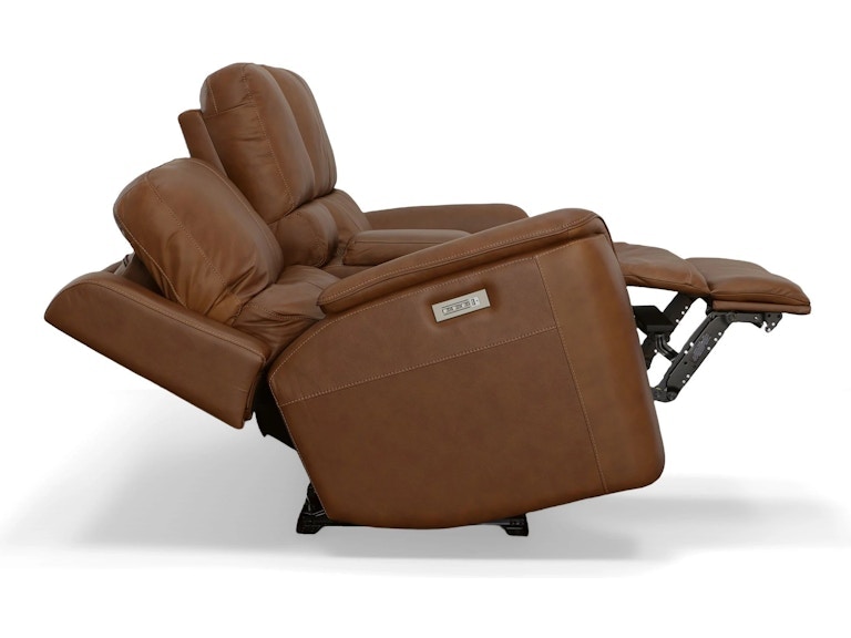 NICENESS 24AW LOWE.H.H – PETIT BROWN Hale Power Reclining Loveseat w/Console Power Headrest/Lumbar